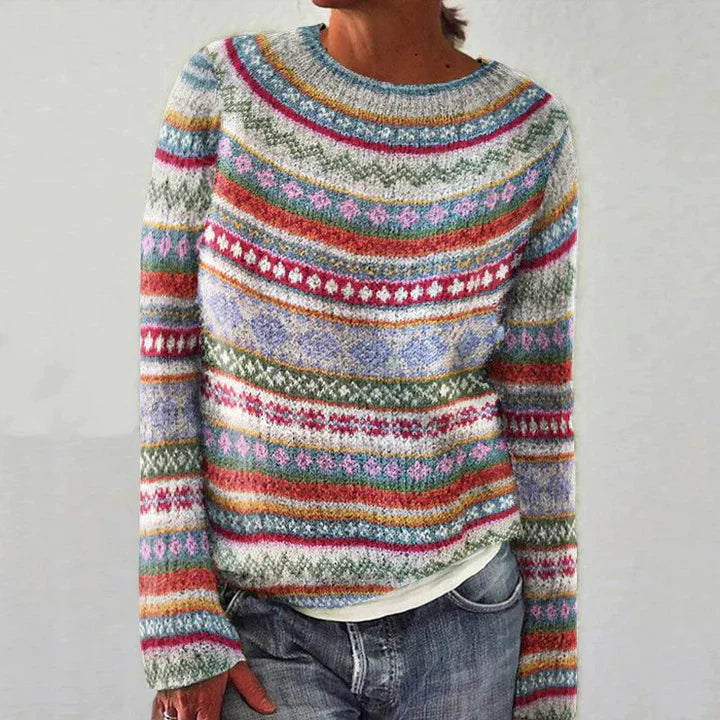 Eileen - Pull imprimé élégant, parfait pour toutes les occasions