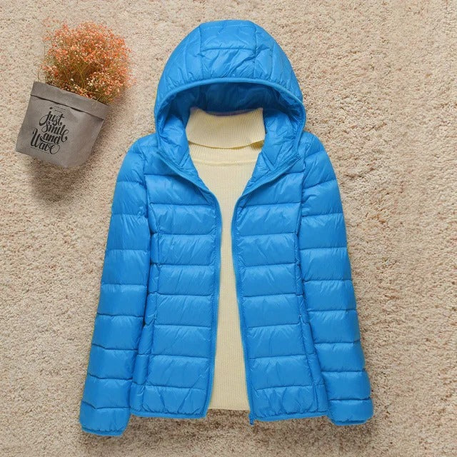 Élevez votre style avec la veste ultra-légère LAINE