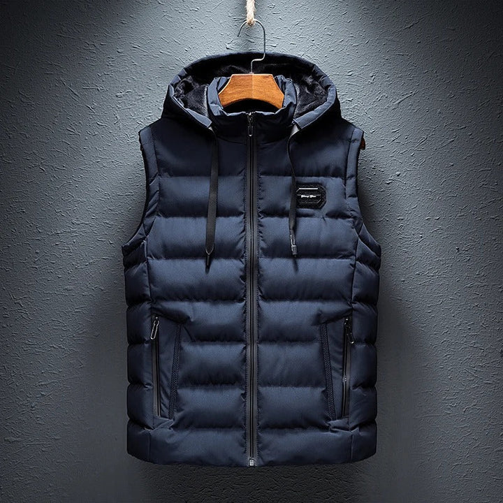 Arian | Body Warmer stylé à capuche et décontracté