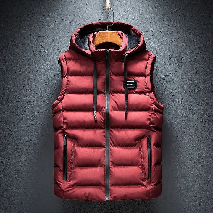 Arian | Body Warmer stylé à capuche et décontracté