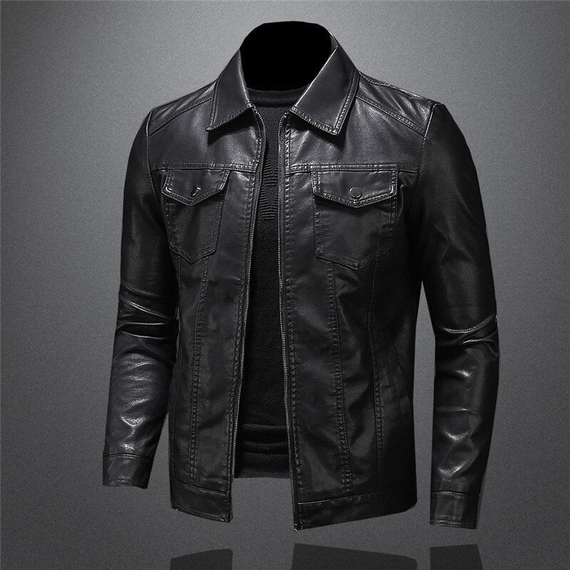 Giani | Veste en cuir élégante